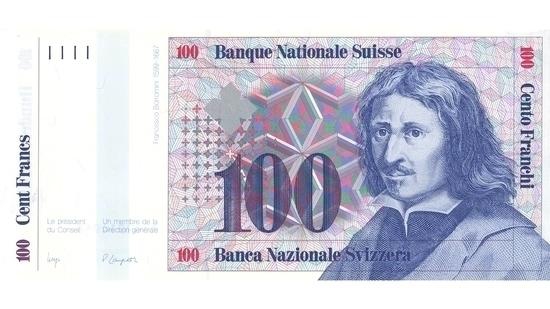 İSVİÇRE FRANKININ TÜM BANKNOTLARI 10