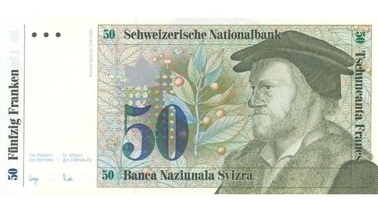 İSVİÇRE FRANKININ TÜM BANKNOTLARI 13