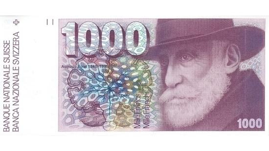 İSVİÇRE FRANKININ TÜM BANKNOTLARI 18