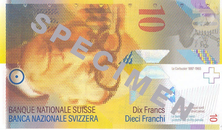 İSVİÇRE FRANKININ TÜM BANKNOTLARI 22