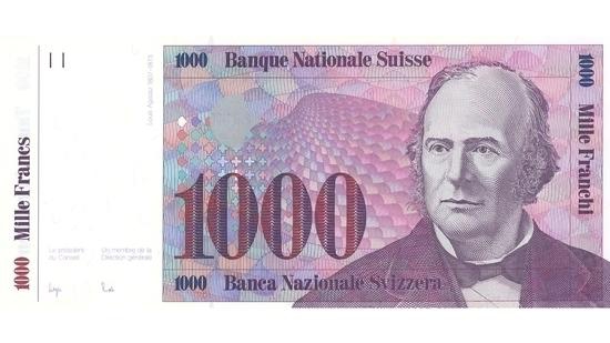 İSVİÇRE FRANKININ TÜM BANKNOTLARI 30