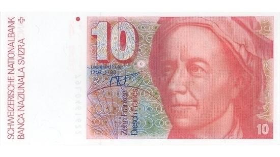 İSVİÇRE FRANKININ TÜM BANKNOTLARI 36