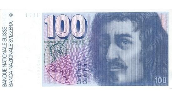 İSVİÇRE FRANKININ TÜM BANKNOTLARI 38