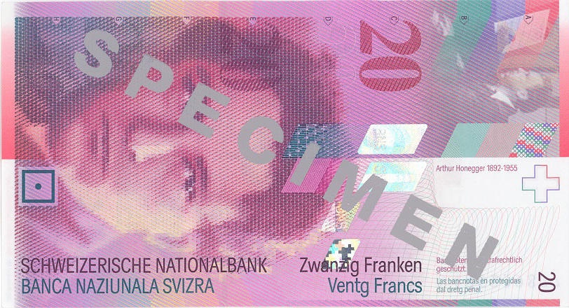 İSVİÇRE FRANKININ TÜM BANKNOTLARI 4