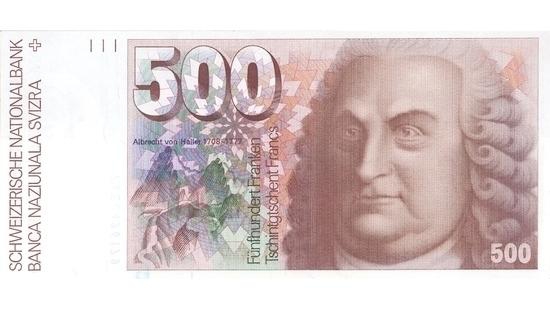 İSVİÇRE FRANKININ TÜM BANKNOTLARI 41