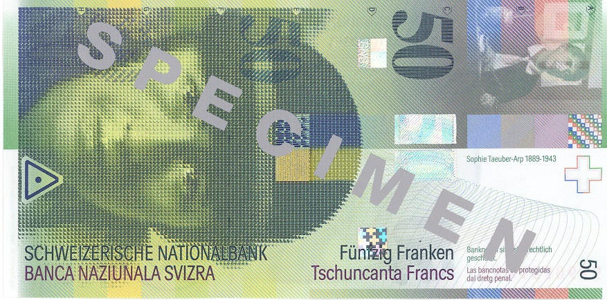 İSVİÇRE FRANKININ TÜM BANKNOTLARI 43