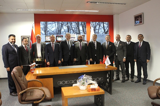MÜSİAD İsviçre şubesinin yeni ofisi açıldı