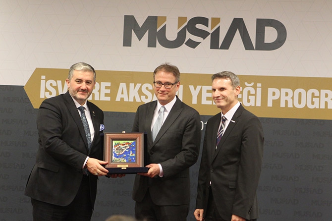 MÜSİAD İsviçre şubesinin yeni ofisi açıldı 16
