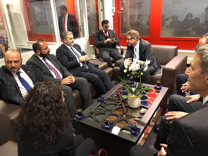 MÜSİAD İsviçre şubesinin yeni ofisi açıldı