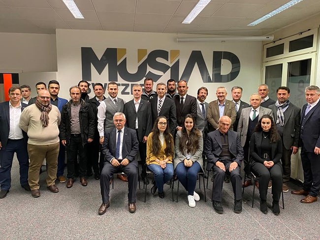 MÜSİAD İSVİÇRE "Tanıtıyor, Tanıştırıyor ve Ticaret yaptırıyor"