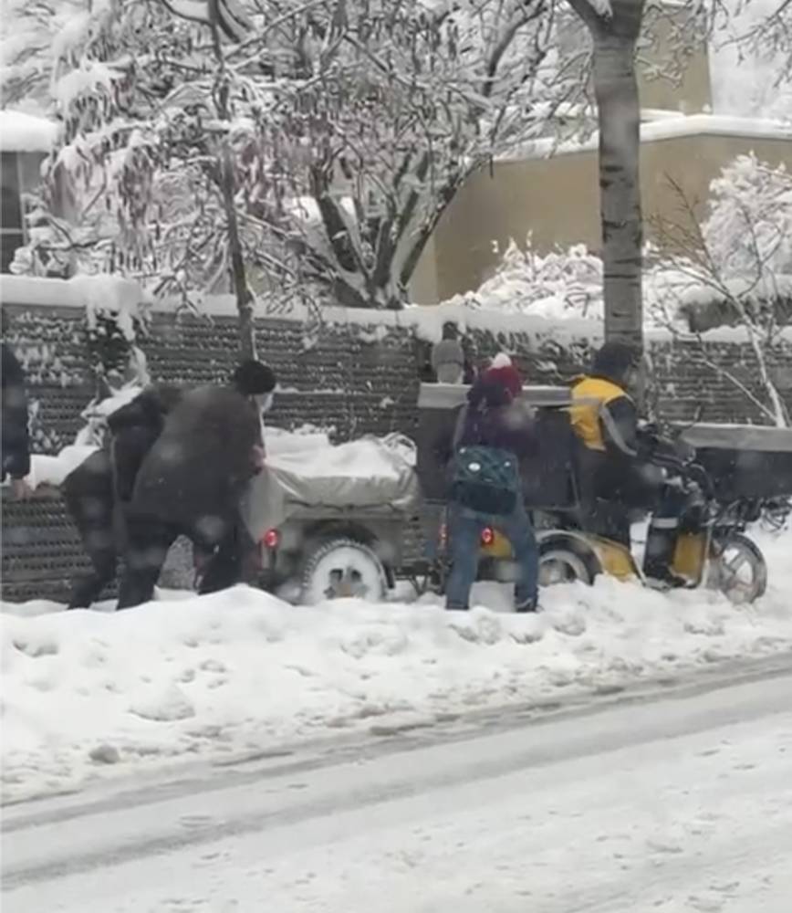 İSVİÇRE'DEN KAR MANZARALARI 20