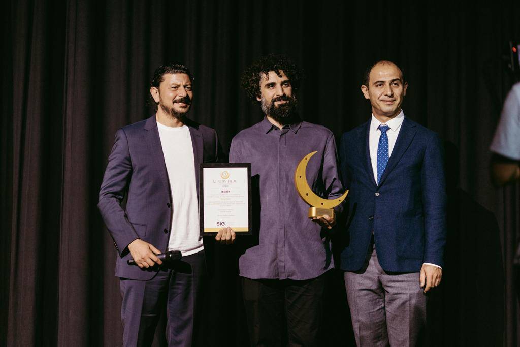 “Altın Hilal” ödülü Sinan Çetinkaya’nın oldu