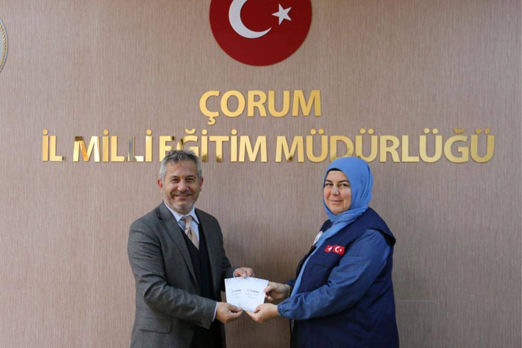 İsviçre Türk Diyanet Vakfından Çorum'a Eğitim Yardımı 9