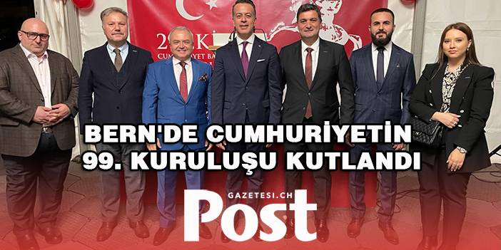 Bern'de Cumhuriyetin 99. kuruluşu kutlandı
