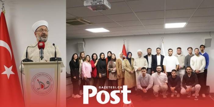 Prof. Erbaş, gençlerle buluştu
