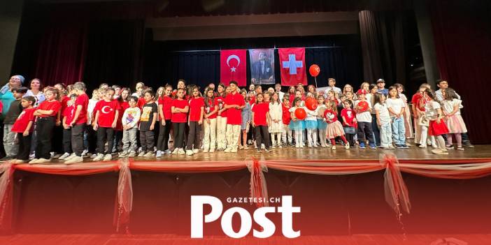 ZÜRİH'TE 23 NİSAN EGEMENLİK VE ÇOCUK BAYRAMI COŞKUSU