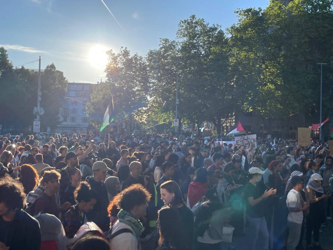 Zürih'te Büyük Protesto: İsrail'in Refah Saldırısına Tepki 9
