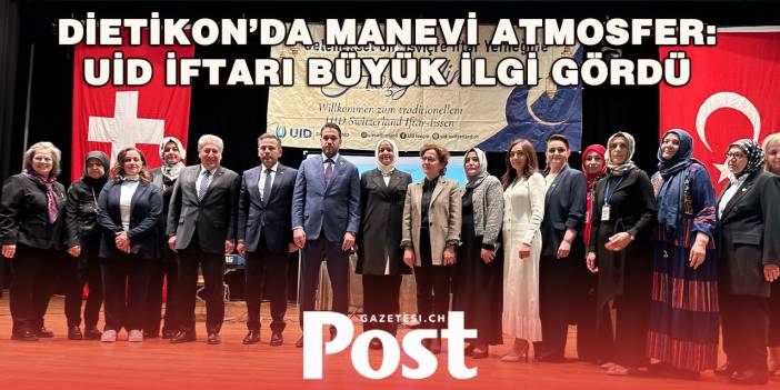 İsviçre’deki Türk Toplumu Ramazan Sofrasında Buluştu