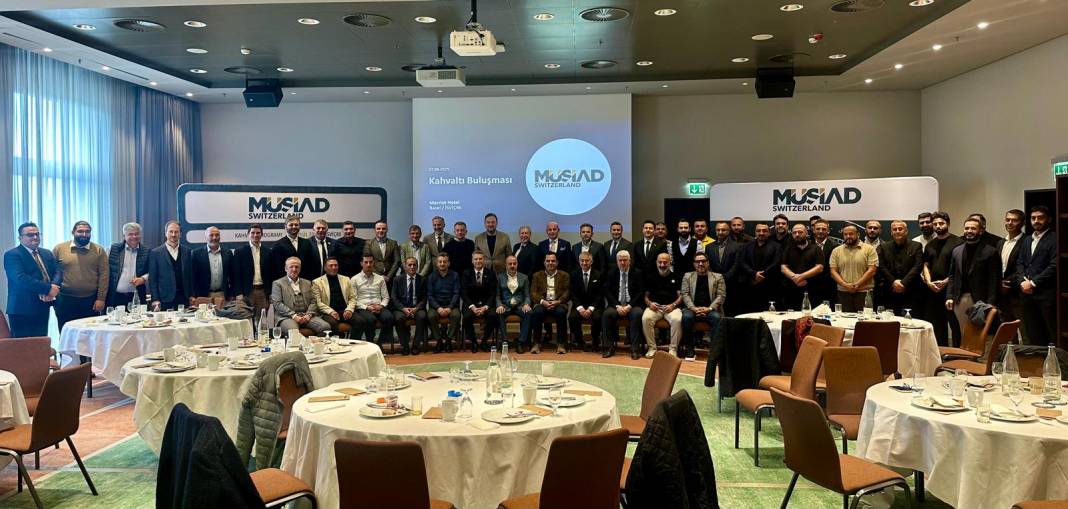MÜSİAD İsviçre Dostlar Meclisi Basel’de buluştu 16