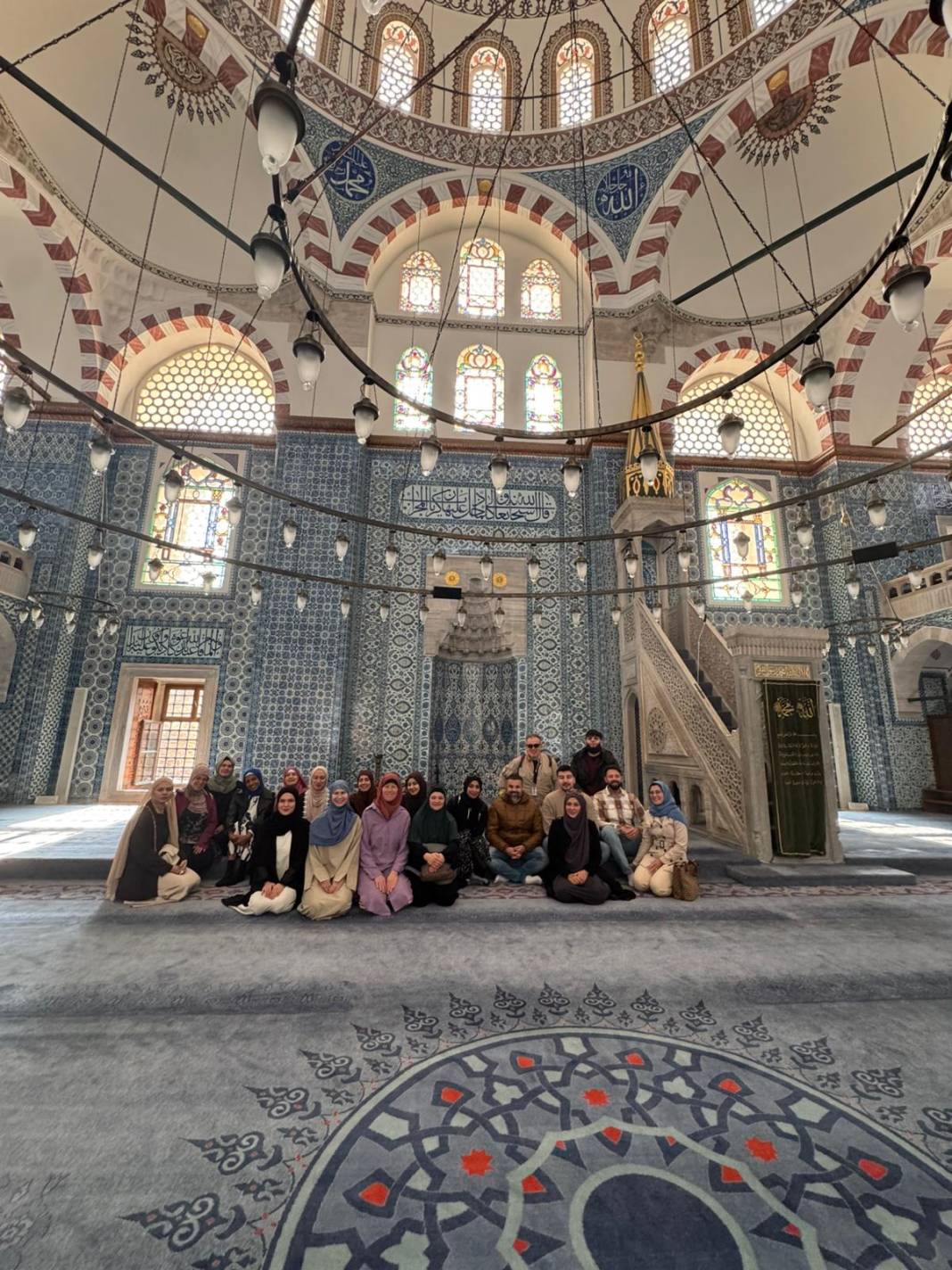 İsviçre Türk Diyanet Vakfından Mühtedilerle Anlamlı İstanbul Gezisi 9