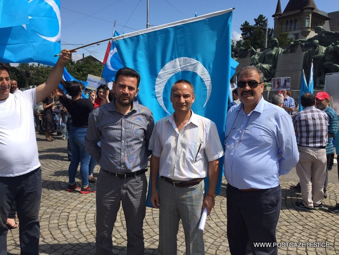Çin’deki Vahşet İsviçre’de protesto edildi. 7