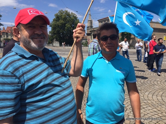 Çin’deki Vahşet İsviçre’de protesto edildi. 8