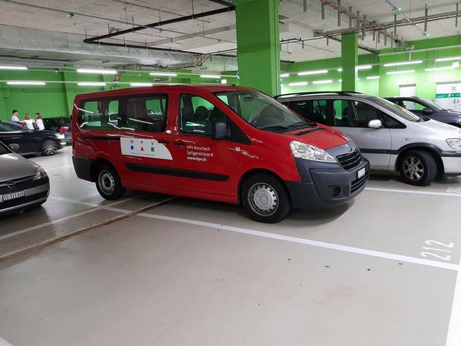 İSVİÇRE'den OTOPARK Manzaraları 11