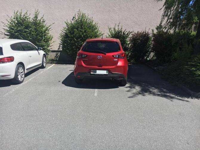 İSVİÇRE'den OTOPARK Manzaraları 13