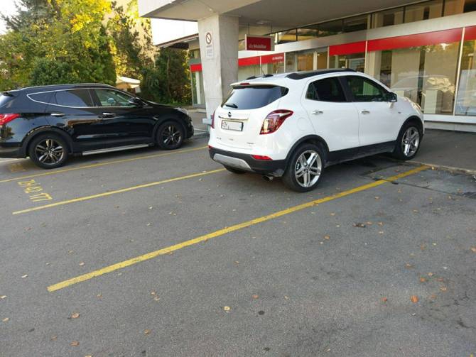 İSVİÇRE'den OTOPARK Manzaraları 15