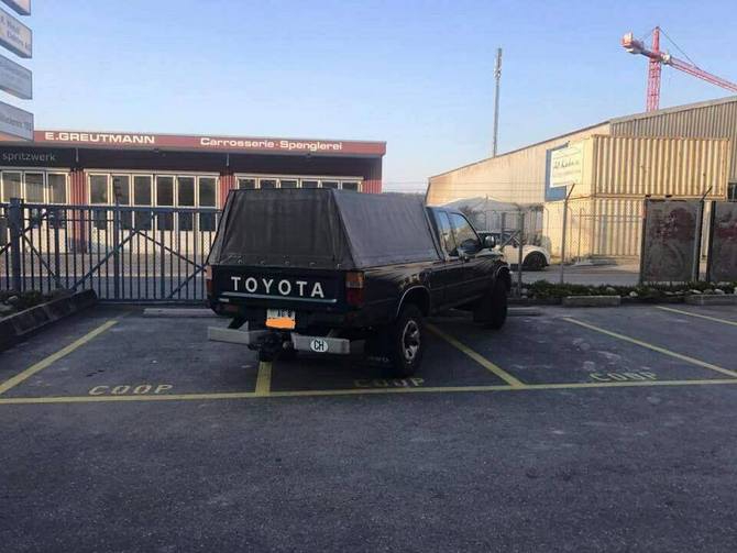 İSVİÇRE'den OTOPARK Manzaraları 18