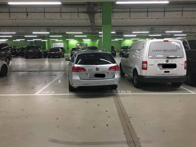 İSVİÇRE'den OTOPARK Manzaraları 9