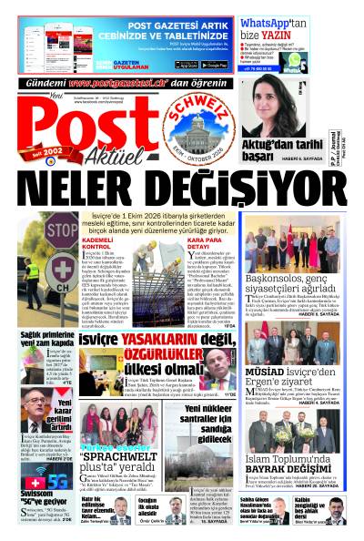 1 Ekim 2026