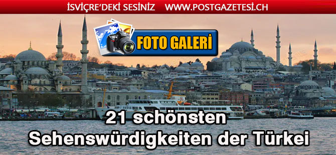 Die schönsten Sehenswürdigkeiten der Türkei