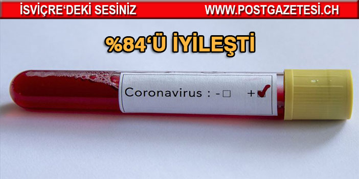 Koronavirüs bulaşan hastaların yüzde 84’ü iyileşti