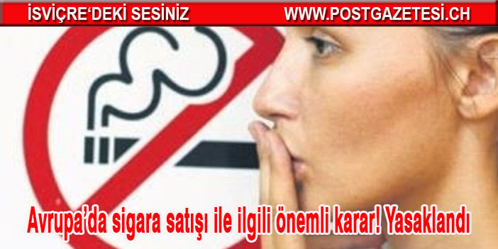 AB Komisyonu tütün ürünleriyle mücadelede sert önlemler alıyor