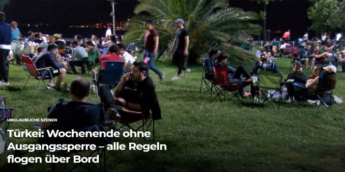 Türkei: Wochenende ohne Ausgangssperre – alle Regeln flogen über Bord