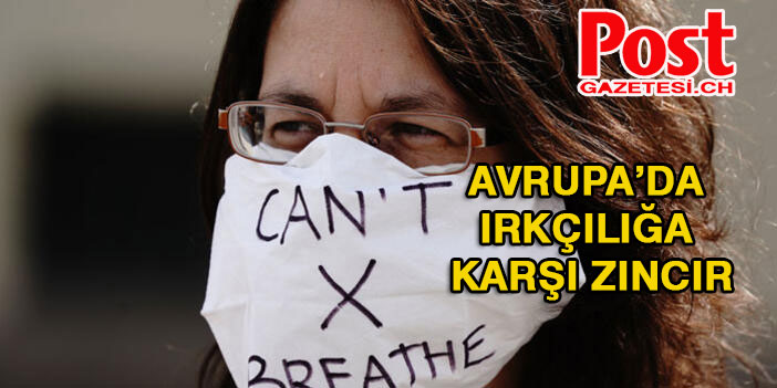 Avrupa’da ırkçılığa karşı zincir