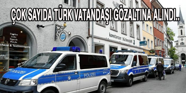 Türklerin ev ve işyerlerine baskın