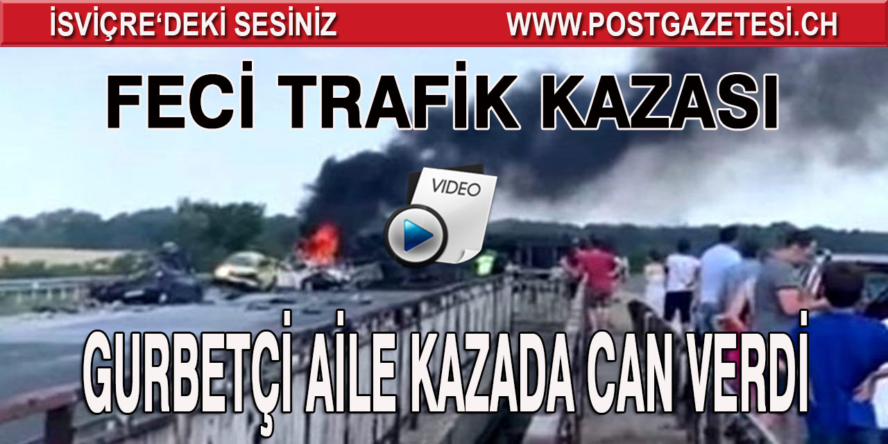 Bulgaristan'da tır 5 aracı biçti: 6 ölü, 5 yaralı