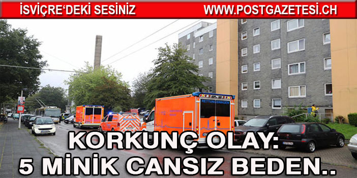 Almanya’da çok katlı bir evde 5 çocuk cesedi bulundu
