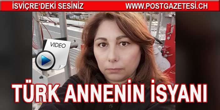 Türk annenin isyanı! Vincin tepesine çıktı