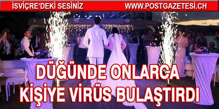 Almanya’da Türk düğününe katılan koronalı kadın onlarca kişiye virüs bulaştırdı