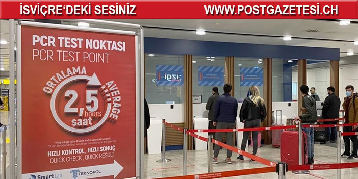 İstanbul Sabiha Gökçen Havalimanı'nda antijen ve antikor testlerinin yapımına başlandı