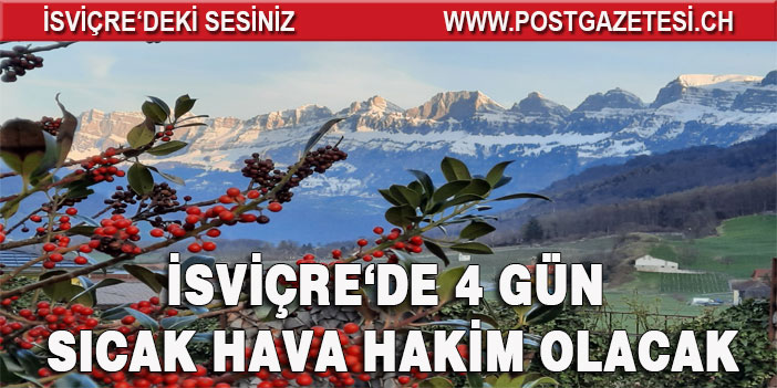 İSVİÇRE’YE İLKBAHAR TAM ANLAMIYLA GELİYOR
