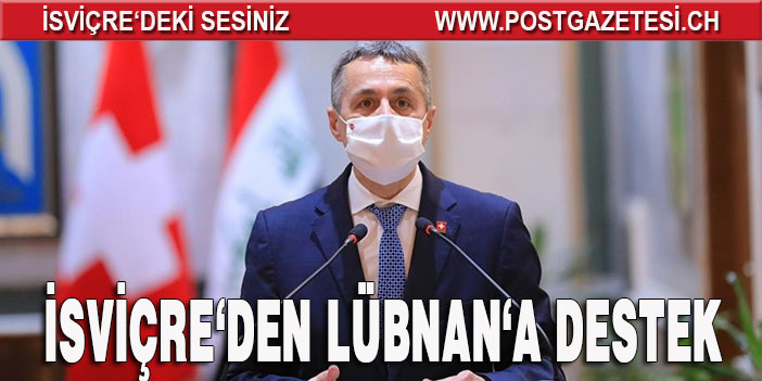 Cassis'den, 'Lübnan'a, ekonomik ve sosyal alanda gereken desteği vermeye hazırız' mesajı