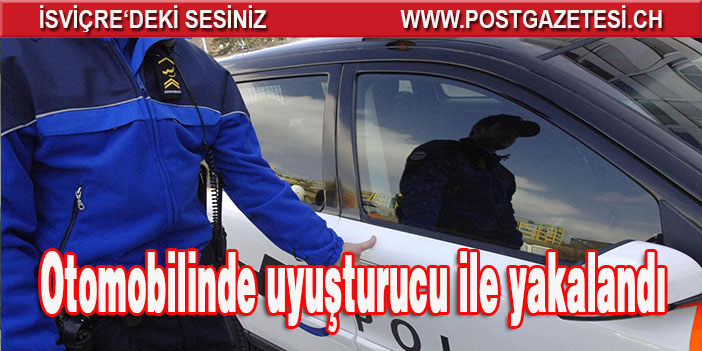 Otomobilinde uyuşturucu ile yakalandı