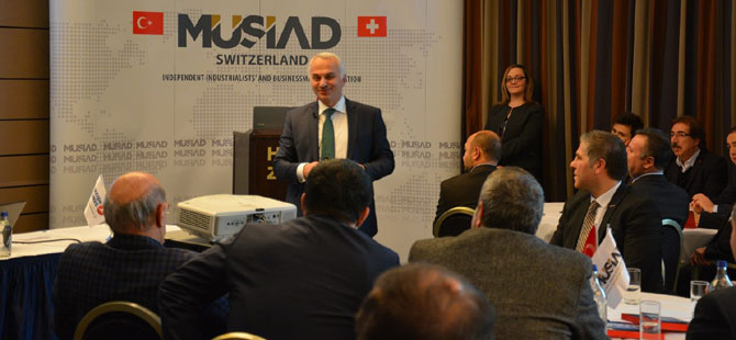 MÜSİAD İsviçre’den muhteşem konferans