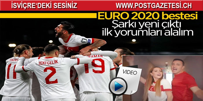 A Milli Futbol Takımı'nın EURO 2020 şarkısı Mustafa Sandal'dan