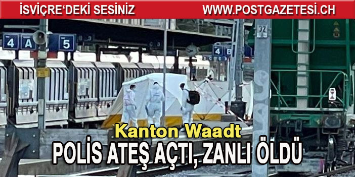 POLİS ATEŞ AÇTI ZANLI ÖLDÜ