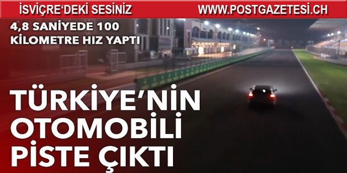 TOGG, İstanbul Park’ta piste çıktı